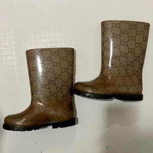 GUCCI GG Brown Boots 24